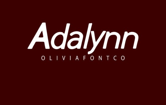 Adalynn: A Romantic Font for Business