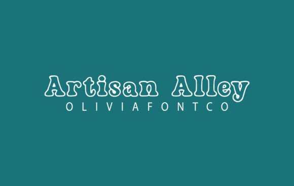 Artisan Alley Font: Elegant Handwritten Design