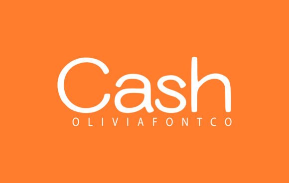 Cash Font: A Handwritten Touch for Business