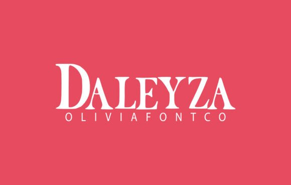 Daleyza Font: A Handwritten Serif with Romantic Appeal for Crafters
