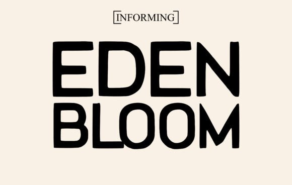 Eden Bloom: A Sans Serif Font for Editorial Warmth