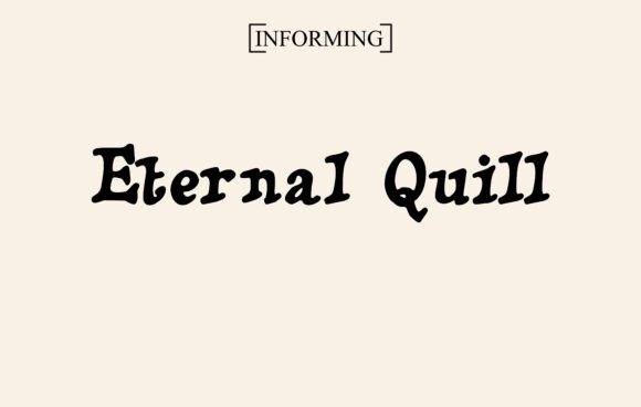 Eternal Quill: A Designer’s Take on This Versatile Serif Font