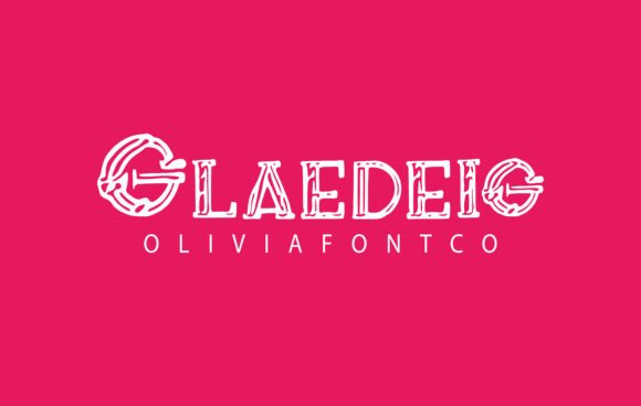 Glaedeig: A Handwritten Display Font with Genuine Editorial Charm