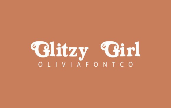 Glitzy Girl: A Glittering Serif Font