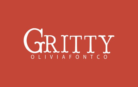 Gritty Font: Handwritten Elegance for Web Design