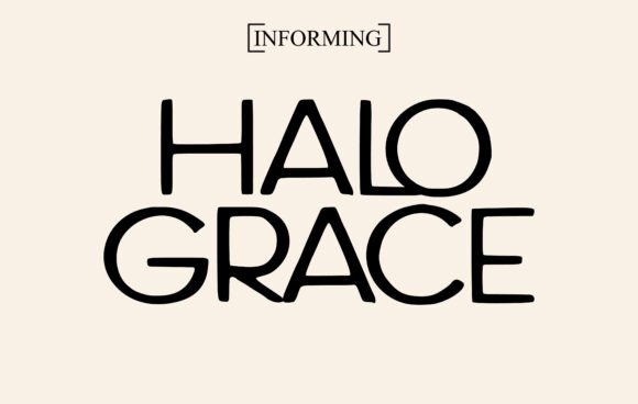 Halo Grace: A Display Font That Gives Small Brands a Polished Look