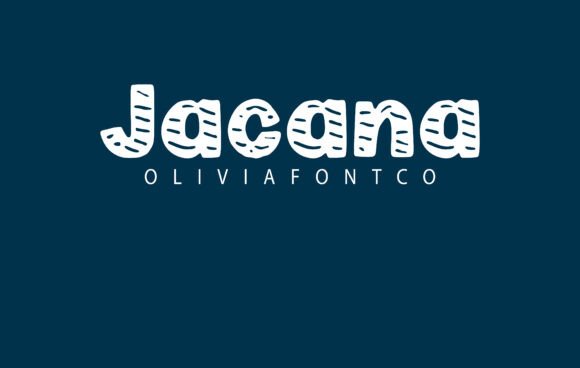 Jacana Font: A Handwritten Typeface for Handmade Products