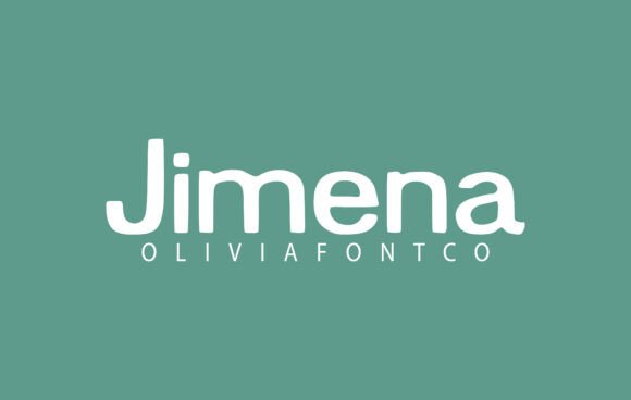 Jimena: A Handwritten Sans Serif Font for Editorial Design