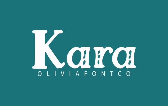 Kara Font: A Handwritten Serif with a Romantic Touch for Your Brand