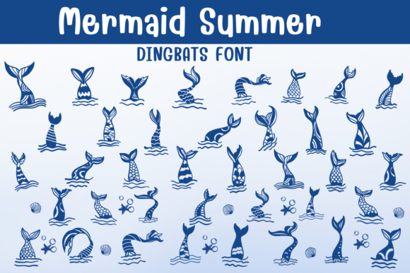 Mermaid Summer: A Web Designer’s Take on the Dingbats Font