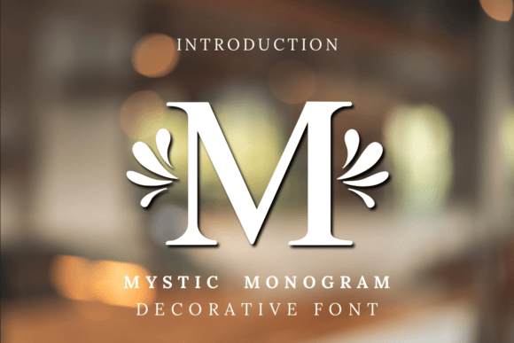 Mystic Monogram: A Decorative Font Built for Campaign Clarity