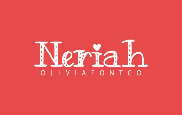 Neriah Font: A Handwritten Serif for Brand Stories