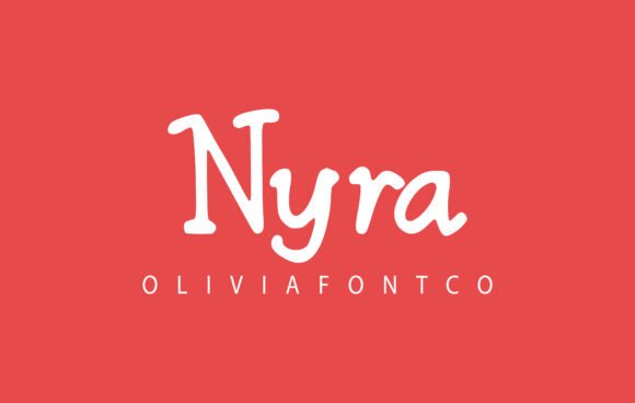 Nyra Font: A Handwritten Serif for Elevated Editorial Design