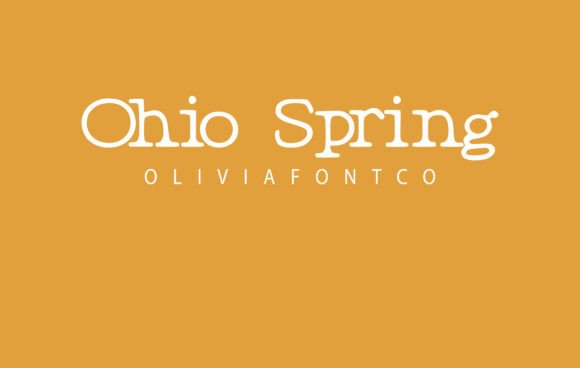 Ohio Spring Review: A Handwritten Serif Font for Modern Web Design