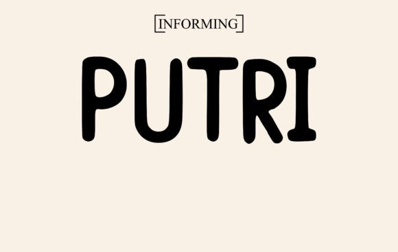 Putri Font: A Handmade Seller's Secret for Beautiful Product Labels and Packaging