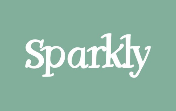 Sparkly: A Romantic Serif Font
