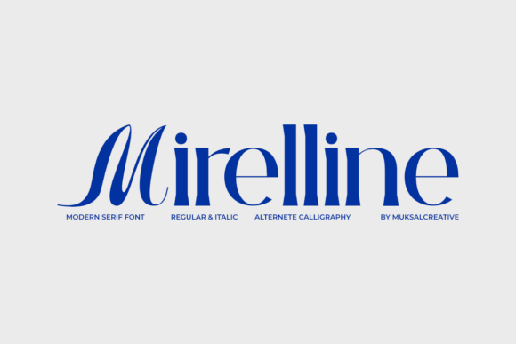 Testing Mirelline: A Serif Typeface That Brings Elegance to Digital Layouts