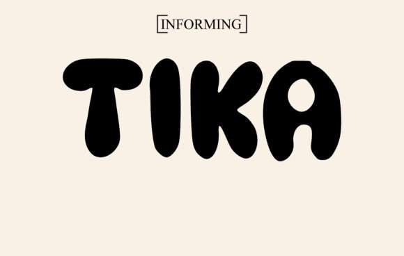 Tika Is the Display Typeface Your Handmade Shop Needs