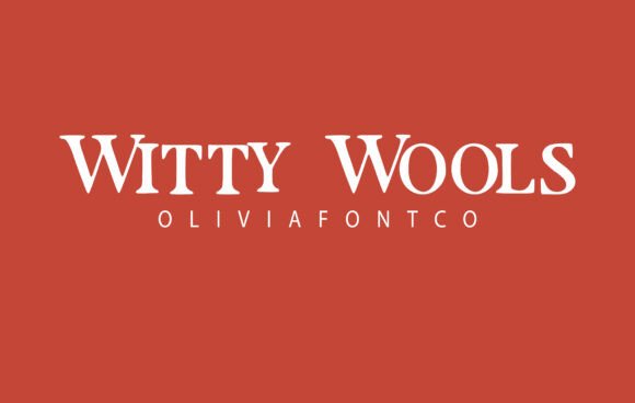Witty Wools: A Serif Font with a Romantic Touch