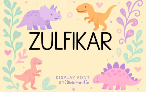 Zulfikar: A Display Font That Earns Its Place in Real Branding Work